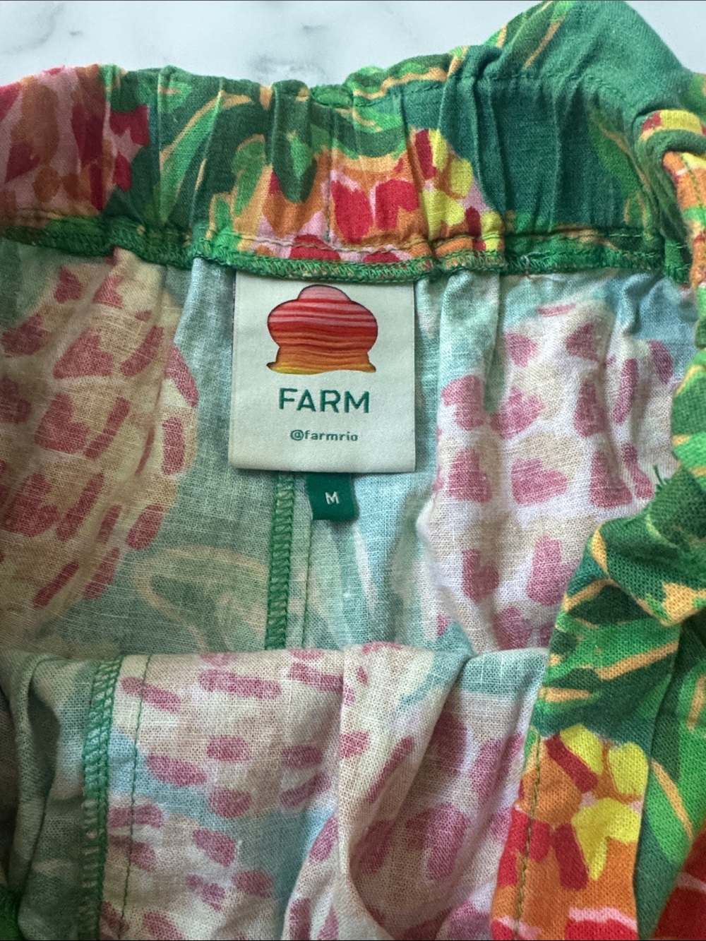 Farm Rio Pineapple Galore Shorts View 2